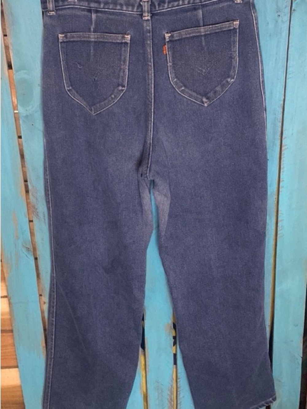 Vintage 70s or 80s Levi’s orange tab jeans size 10 inseam 30 high rise Scovill